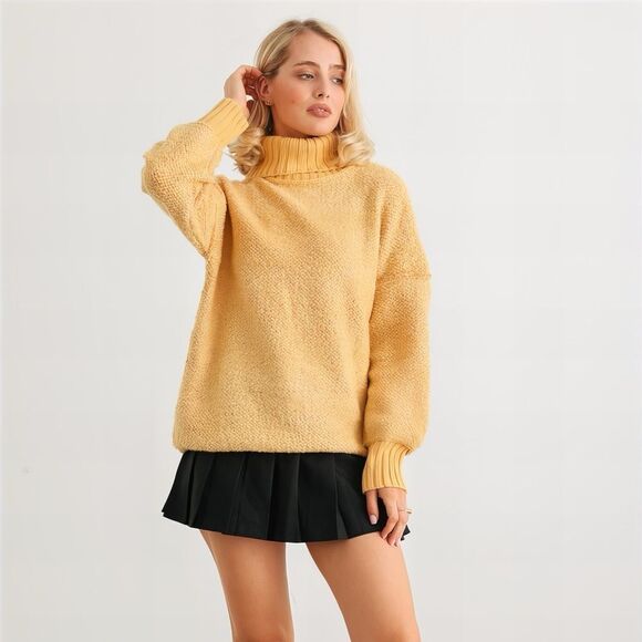 BUY NOW SALE!Very J Oversized Honey Knit Sweater - Picture 13 of 13